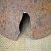  M40 helmet battle damaged size 62